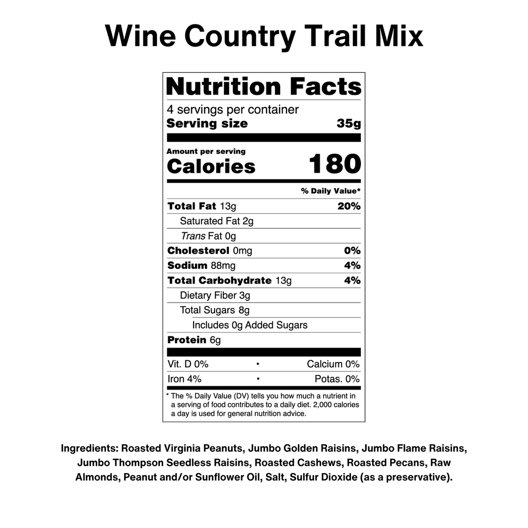 Private label trail mix