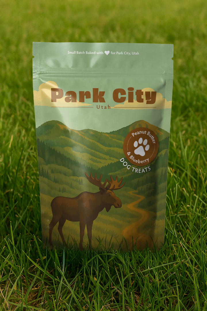 Park City, UT Summer Souvenir Dog Treats - 5oz