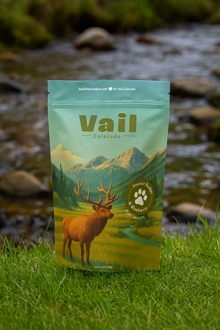 Vail, CO Summer Souvenir Dog Treats - 5oz