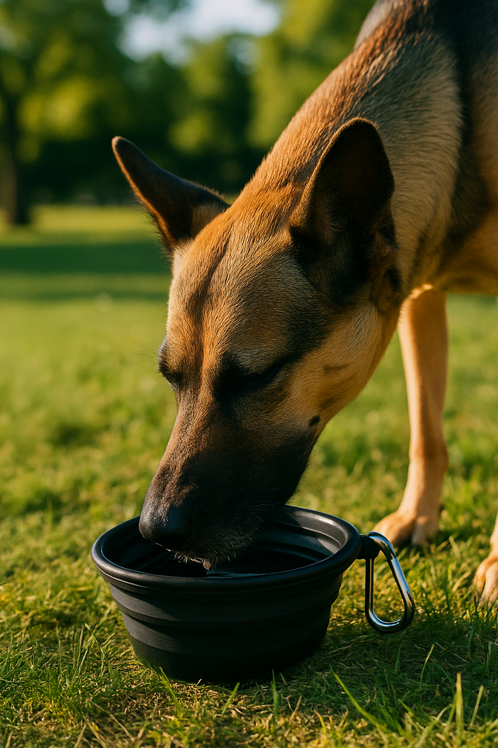 Collapsible Dog Bowl