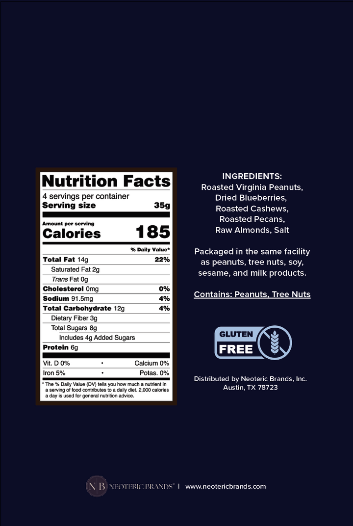 Blueberry & Nut Trail Mix