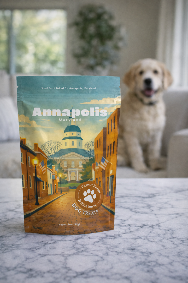 Annapolis, MD Souvenir Dog Treats - 5oz