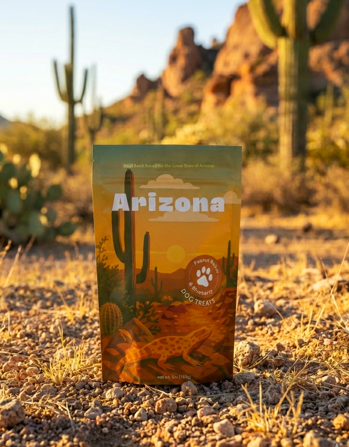 Arizona Souvenir Dog Treats - 5oz