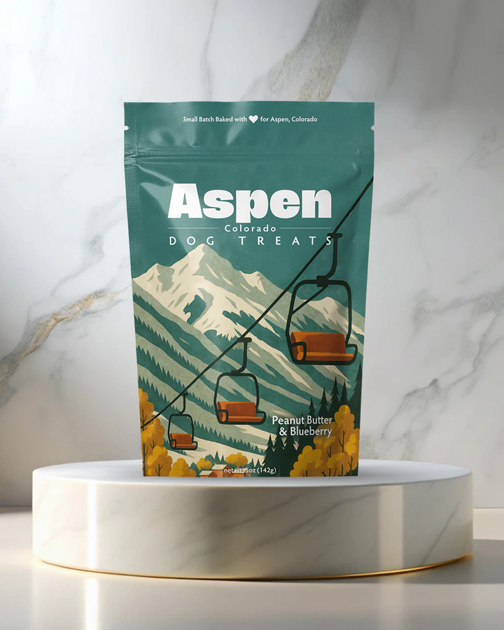 Aspen, CO Souvenir Dog Treats