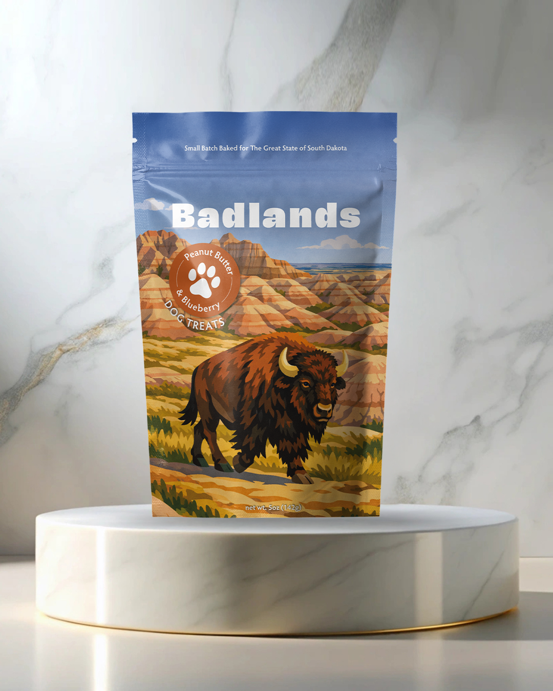 Badlands Souvenir Dog Treats - 5oz