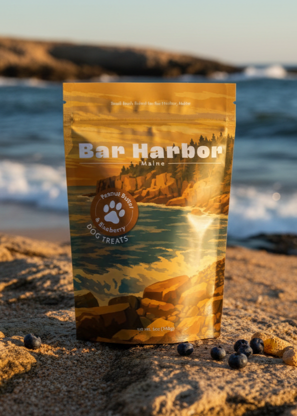 Bar Harbor Souvenir Dog Treats - 5oz