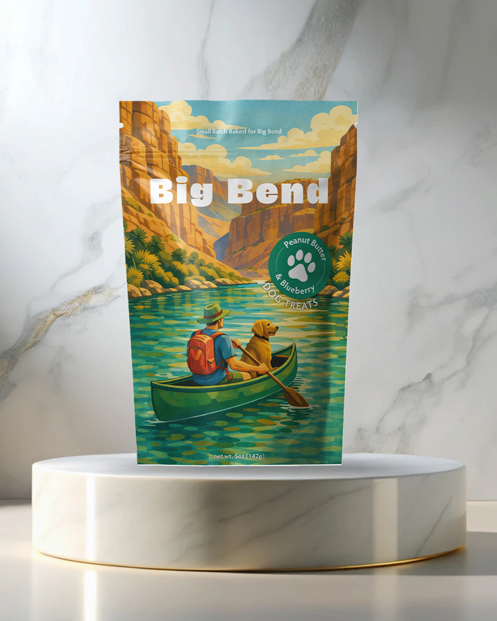 Big Bend Souvenir Dog Treats - 5oz