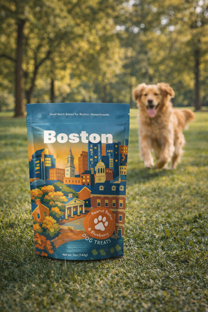 Boston Souvenir Dog Treats - 5oz