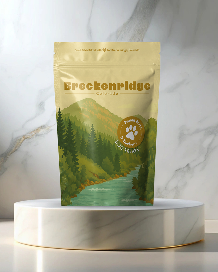Breckenridge, CO Summer Souvenir Dog Treats - 5oz