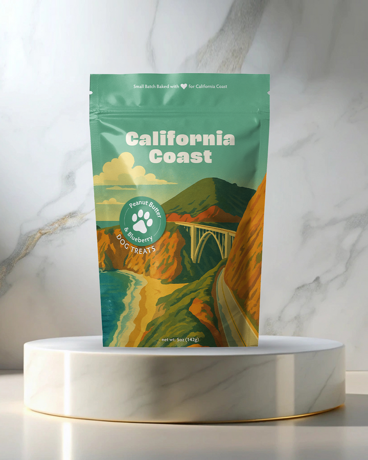 California Coast Souvenir Dog Treats - 5oz