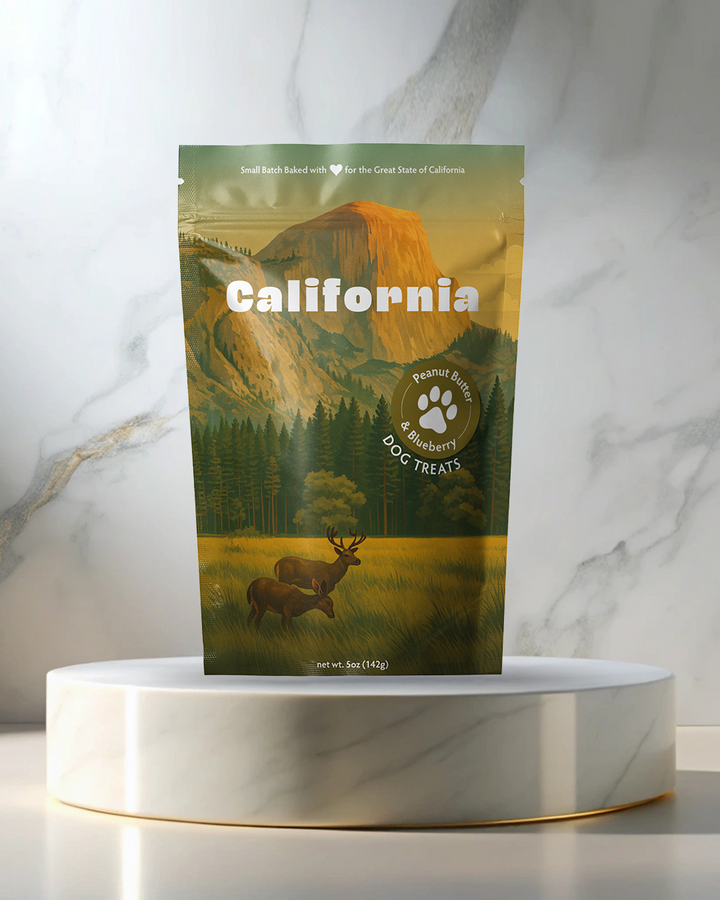 Northern California Souvenir Dog Treats - 5oz