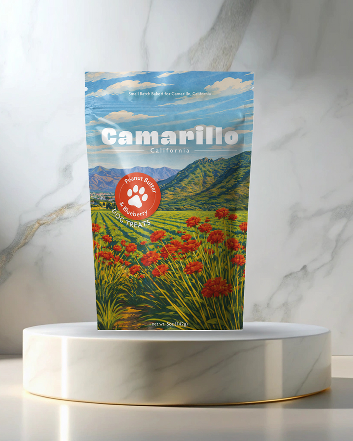 Camarillo, CA Souvenir Dog Treats - 5oz