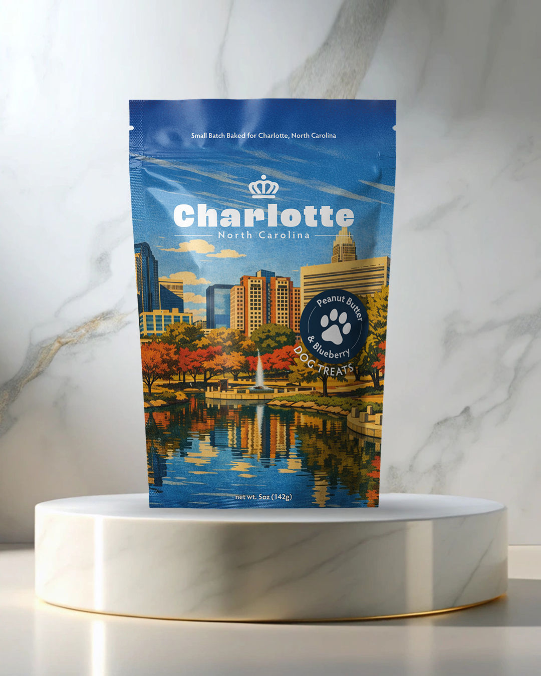 Charlotte Souvenir Dog Treats - 5oz