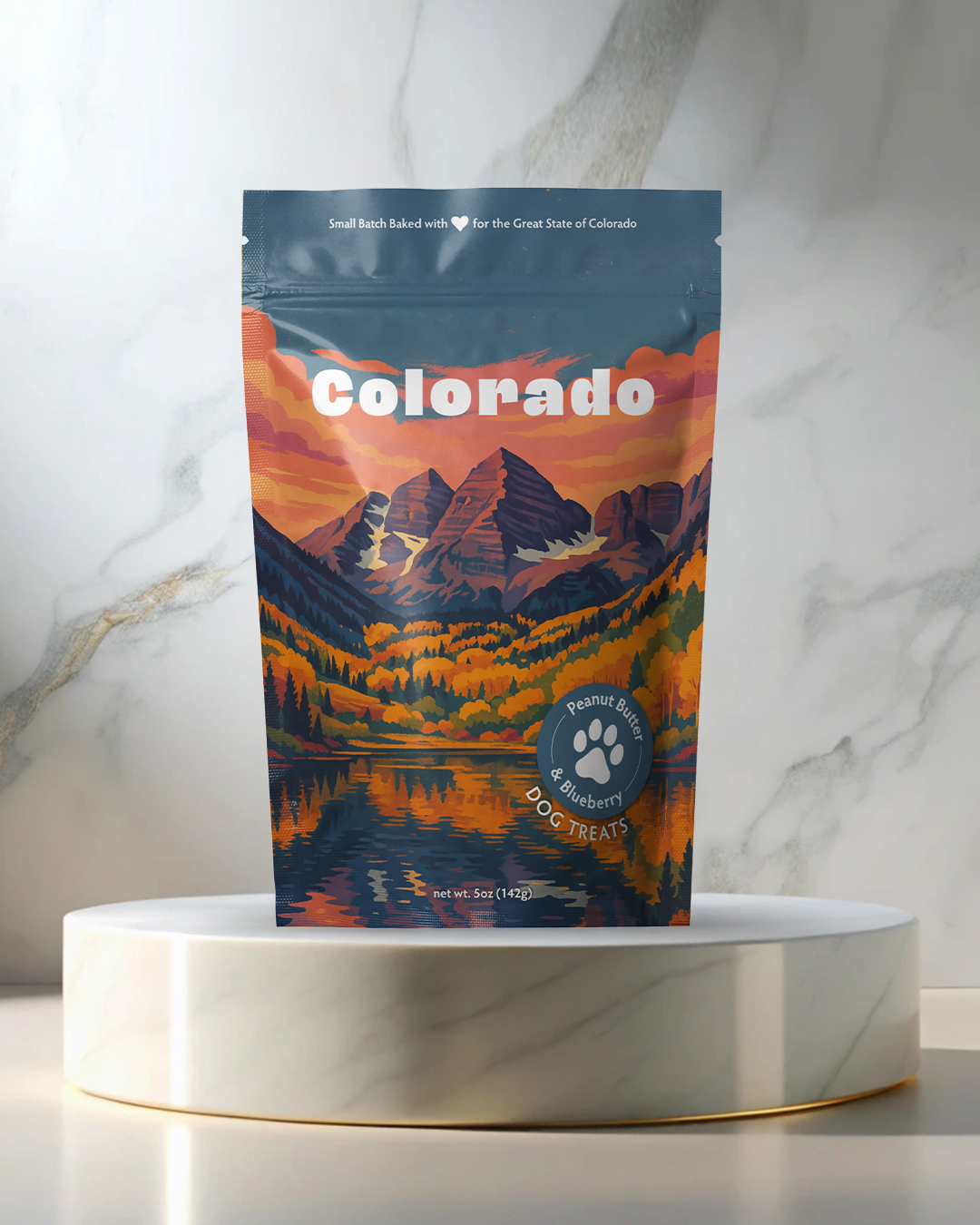 Colorado Souvenir Dog Treats - 5oz