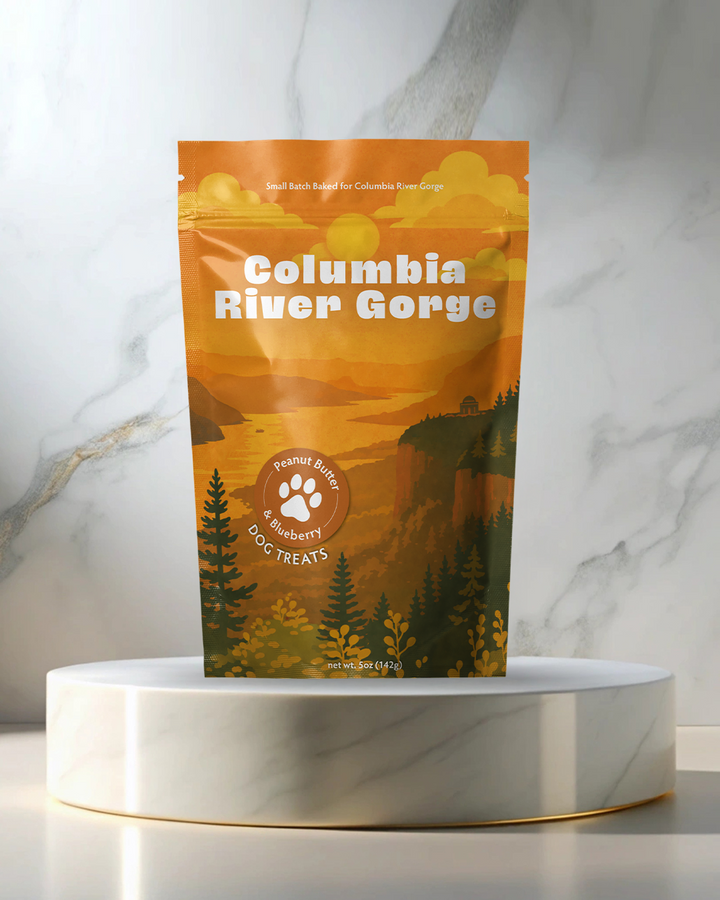 Columbia River Gorge Souvenir Dog Treats - 5oz