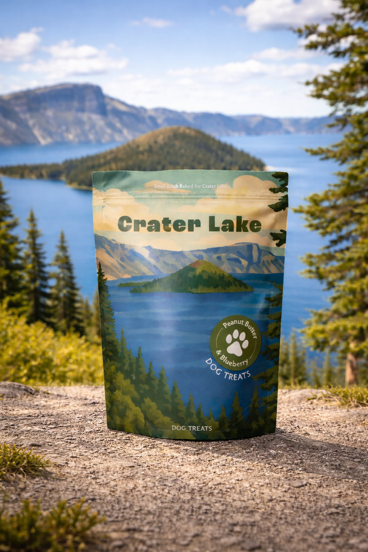 Crater Lake Souvenir Dog Treats - 5oz