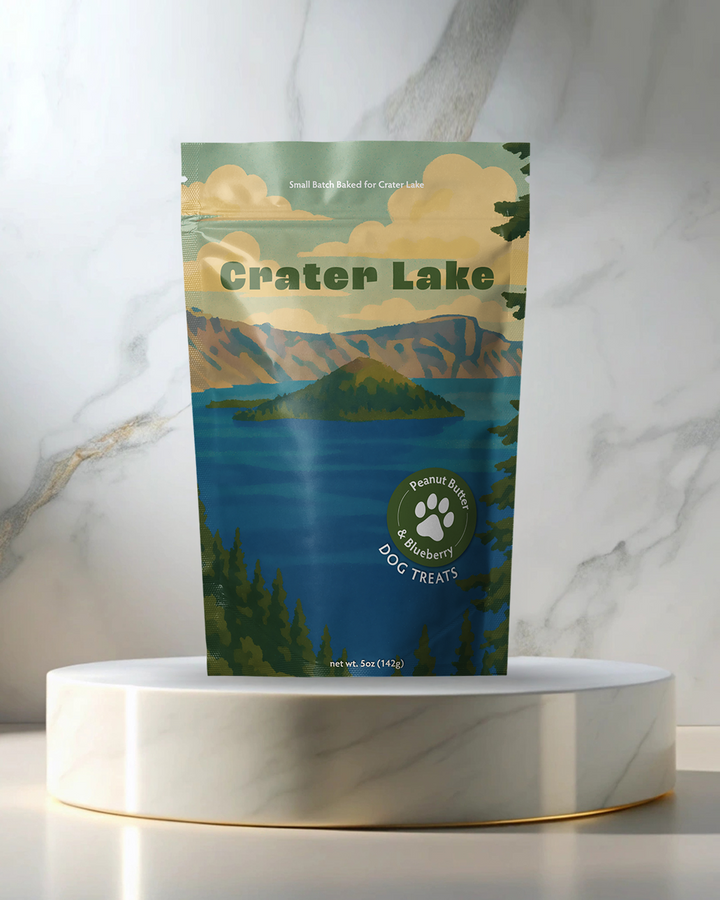 Crater Lake Souvenir Dog Treats - 5oz