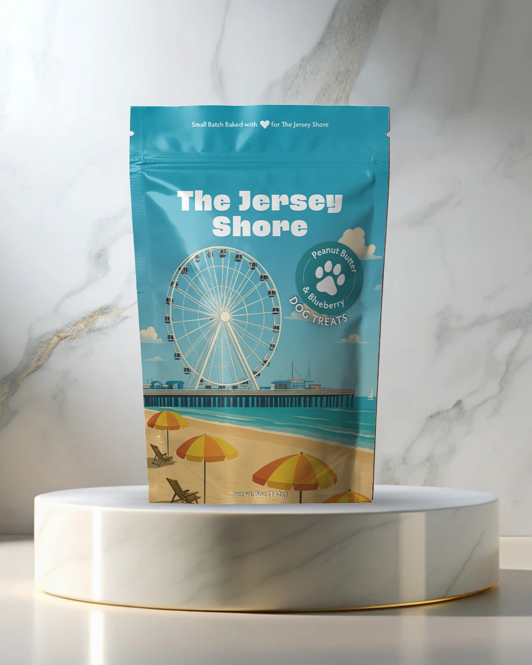 The Jersey Shore Souvenir Dog Treats - 5oz