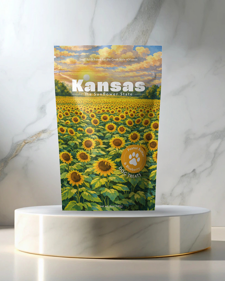 Kansas Souvenir Dog Treats - 5oz