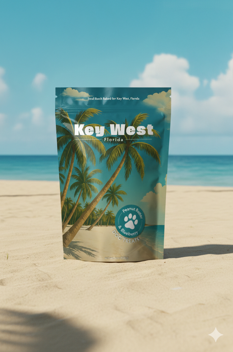 Key West Souvenir Dog Treats - 5oz