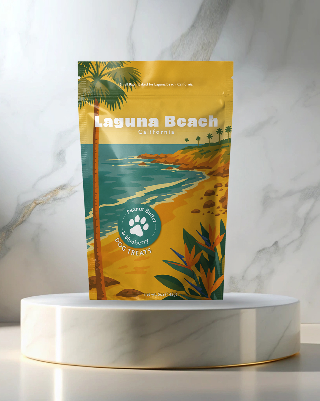 Laguna Beach Souvenir Dog Treats - 5oz