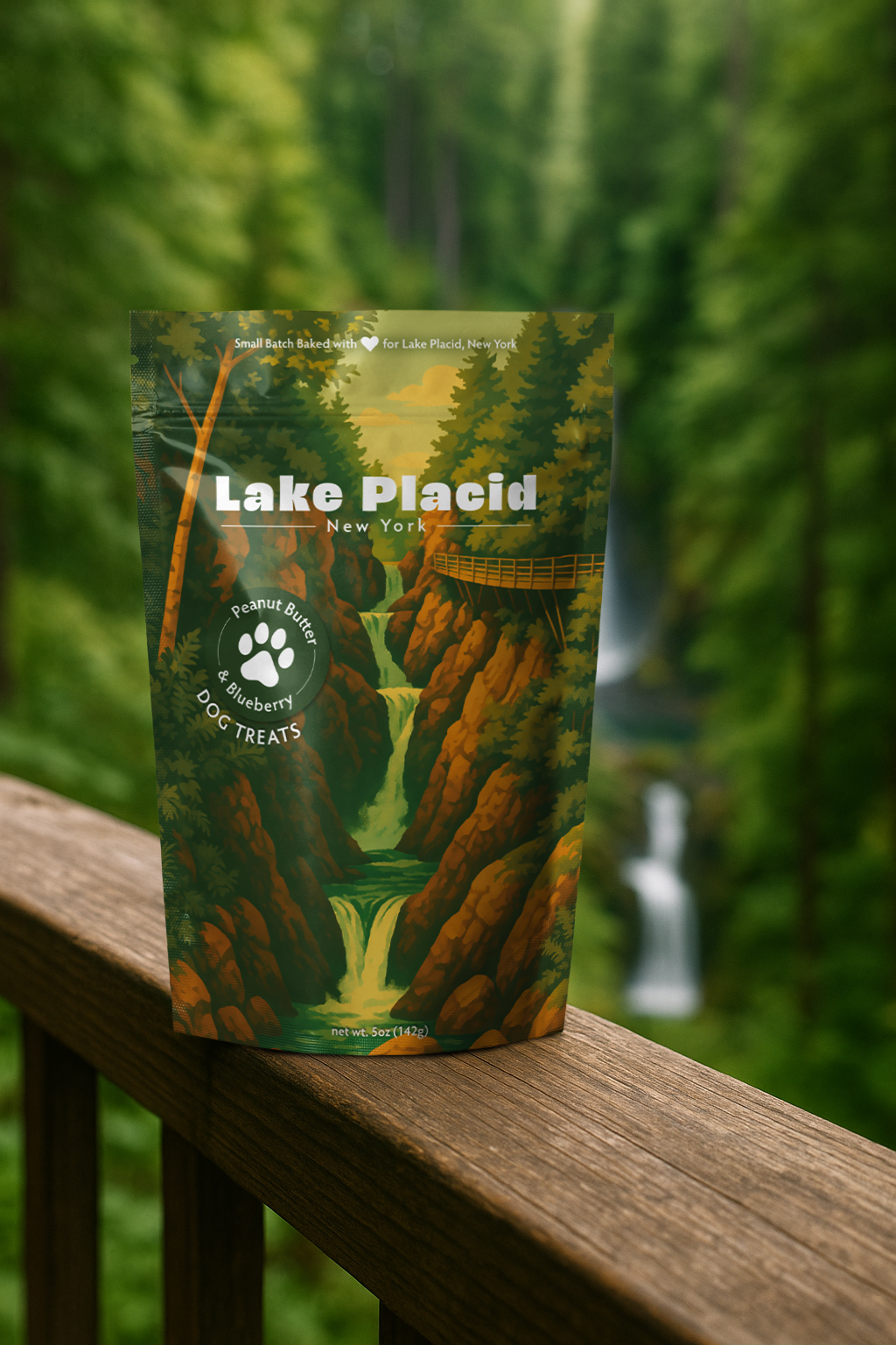 Lake Placid Summer Souvenir Dog Treats - 5oz