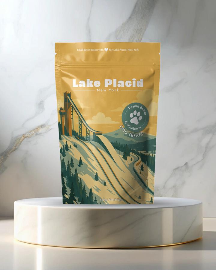 Lake Placid Winter Souvenir Dog Treats - 5oz