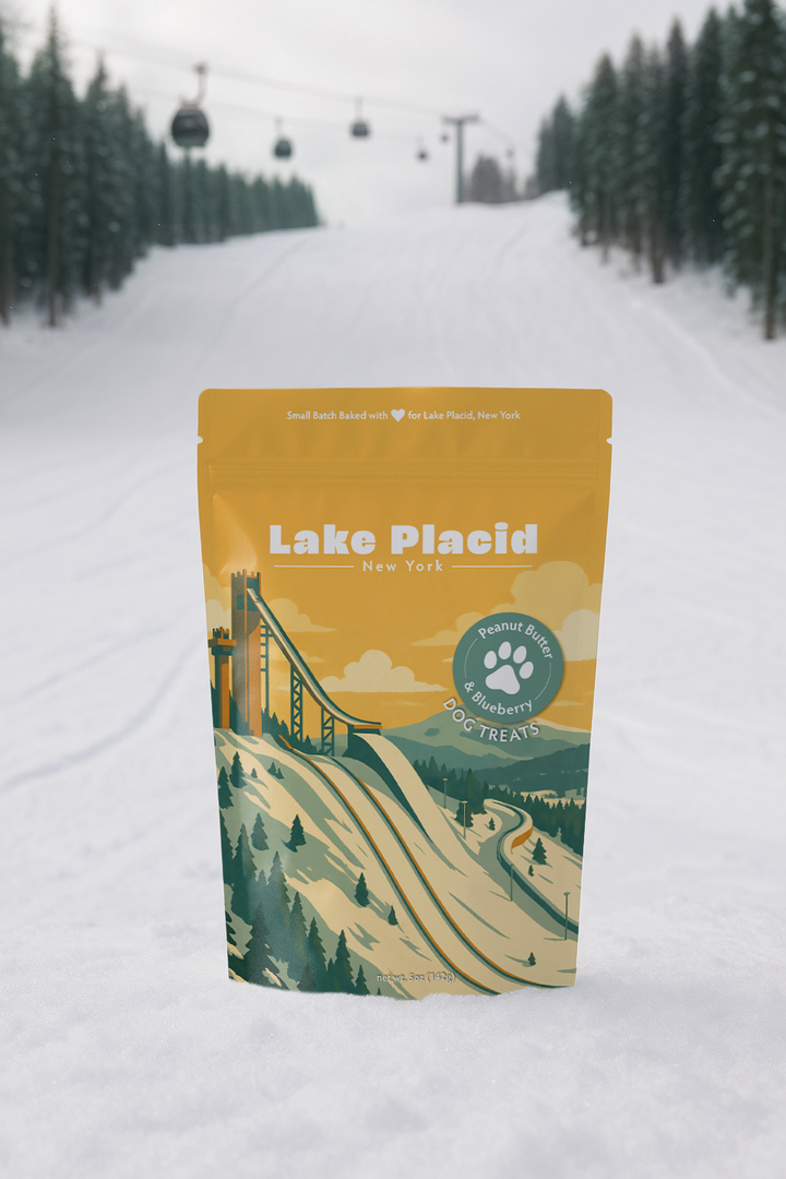 Lake Placid Winter Souvenir Dog Treats - 5oz