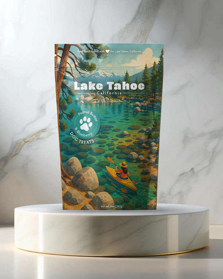Lake Tahoe Summer Souvenir Dog Treats - 5oz