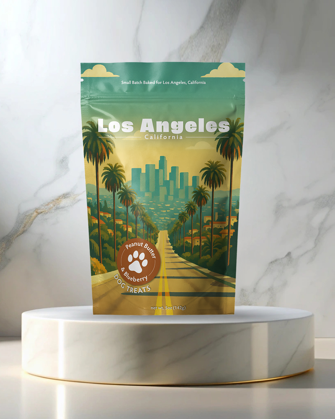 Los Angeles Souvenir Dog Treats - 5oz