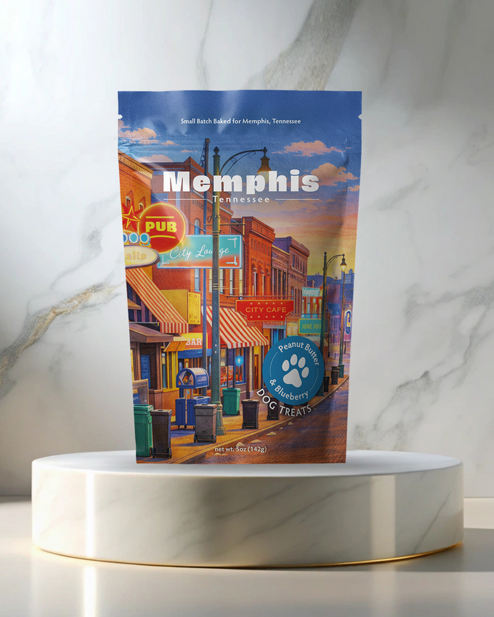 Memphis Souvenir Dog Treats - 5oz