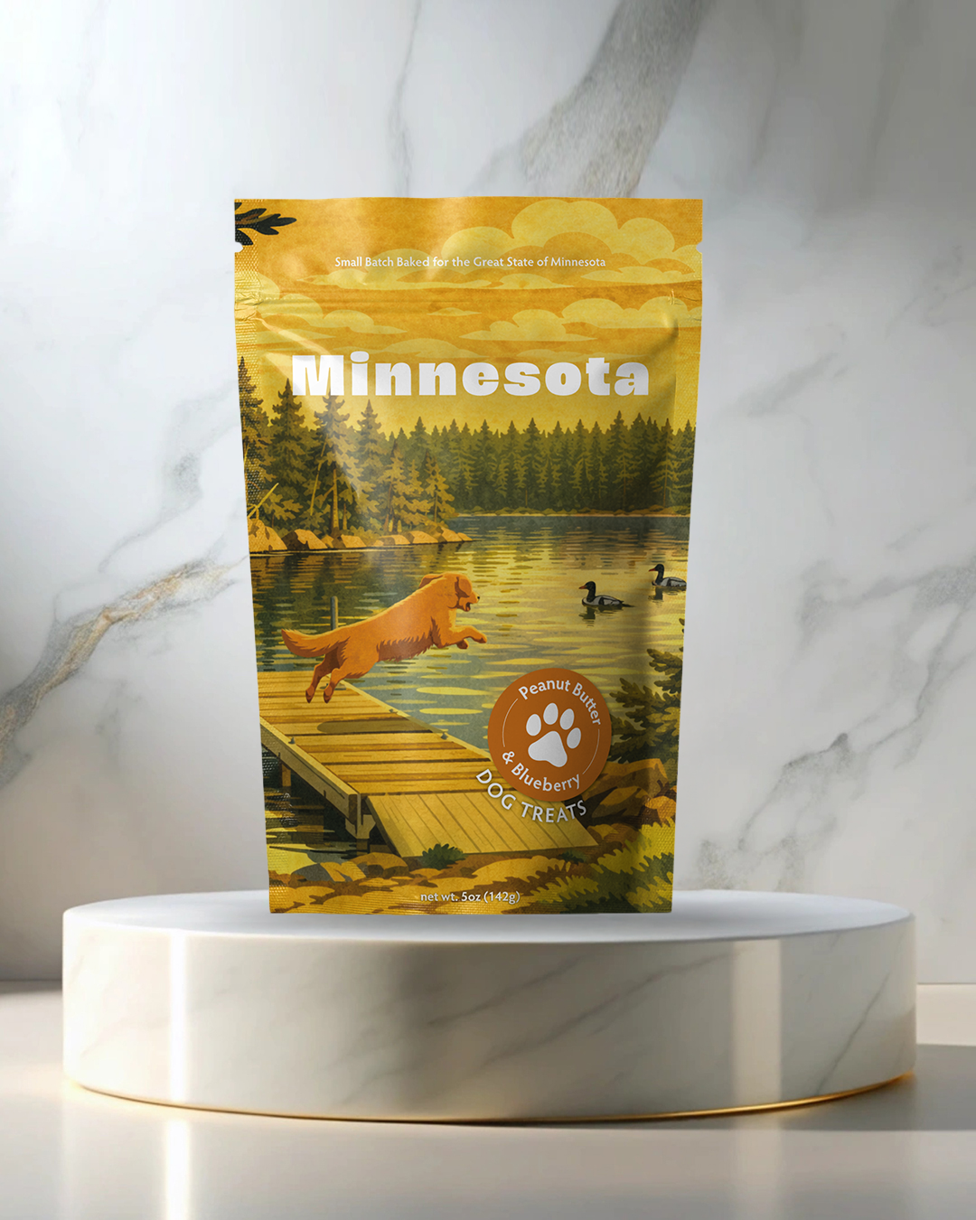 Minnesota Souvenir Dog Treats - 5oz