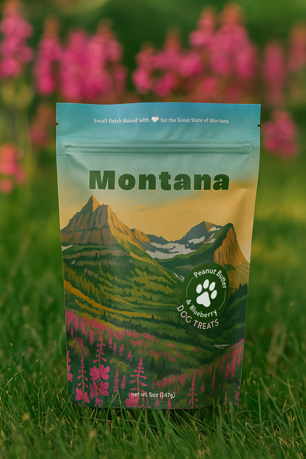 Montana Summer Souvenir Dog Treats - 5oz