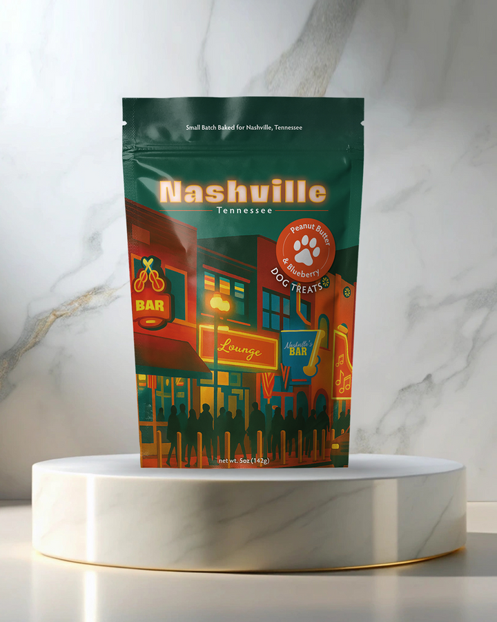 Nashville Souvenir Dog Treats - 5oz