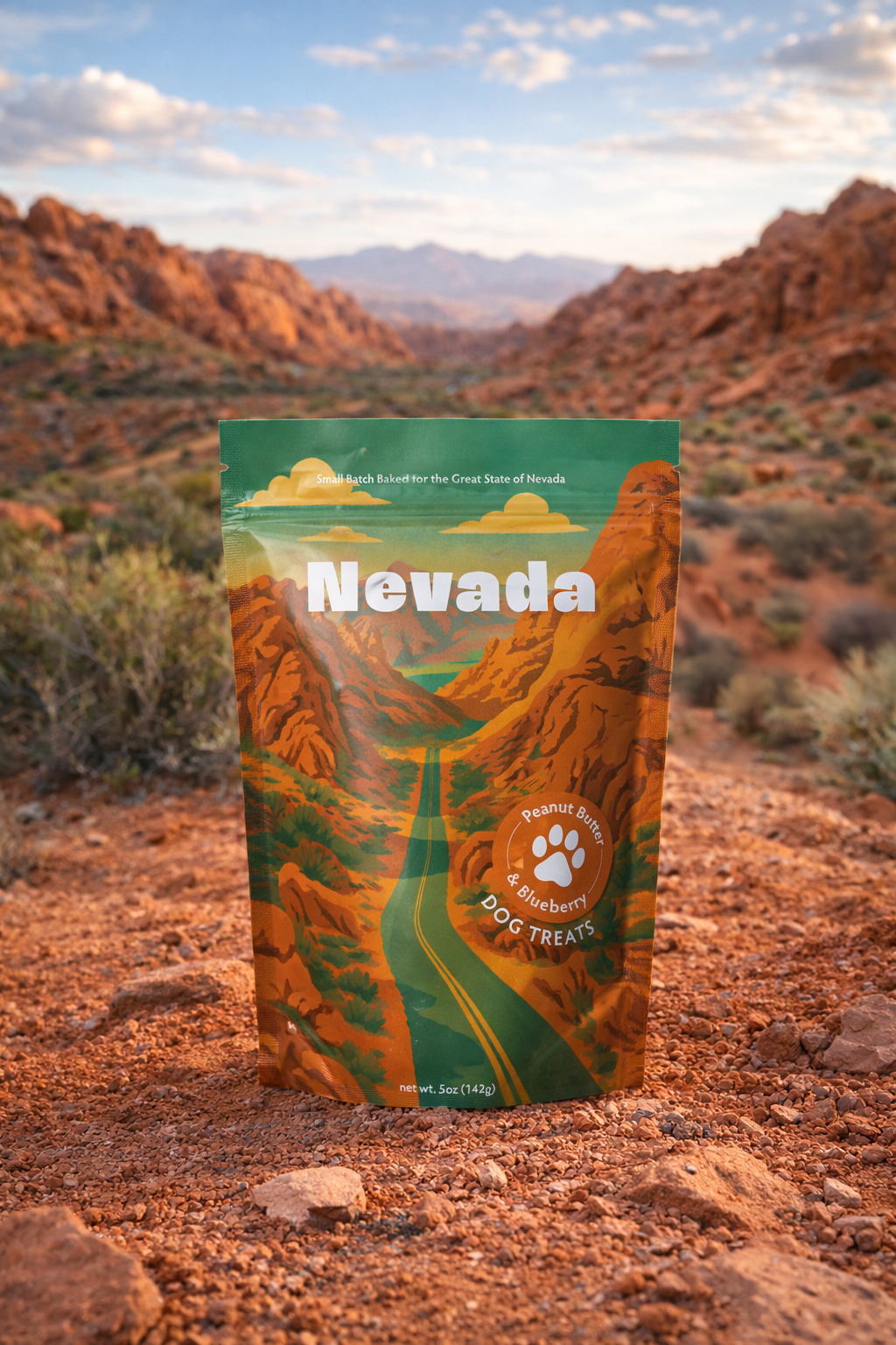 Nevada Souvenir Dog Treats - 5oz