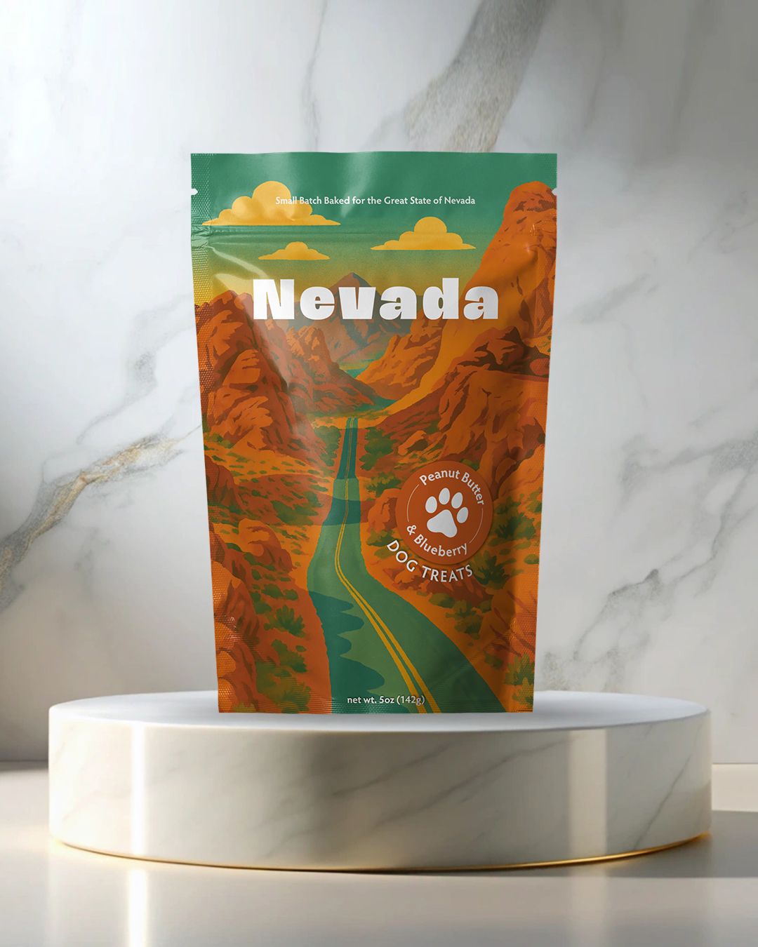 Nevada Souvenir Dog Treats - 5oz