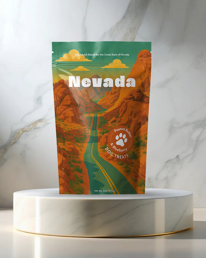 Nevada Souvenir Dog Treats - 5oz