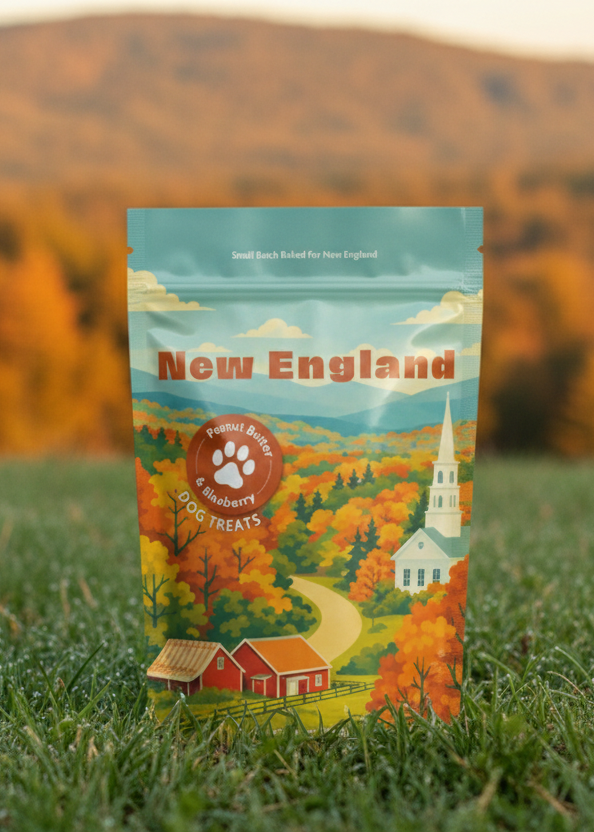 New England Souvenir Dog Treats - 5oz