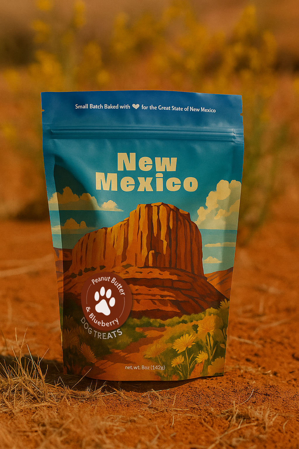 New Mexico Souvenir Dog Treats - 5oz