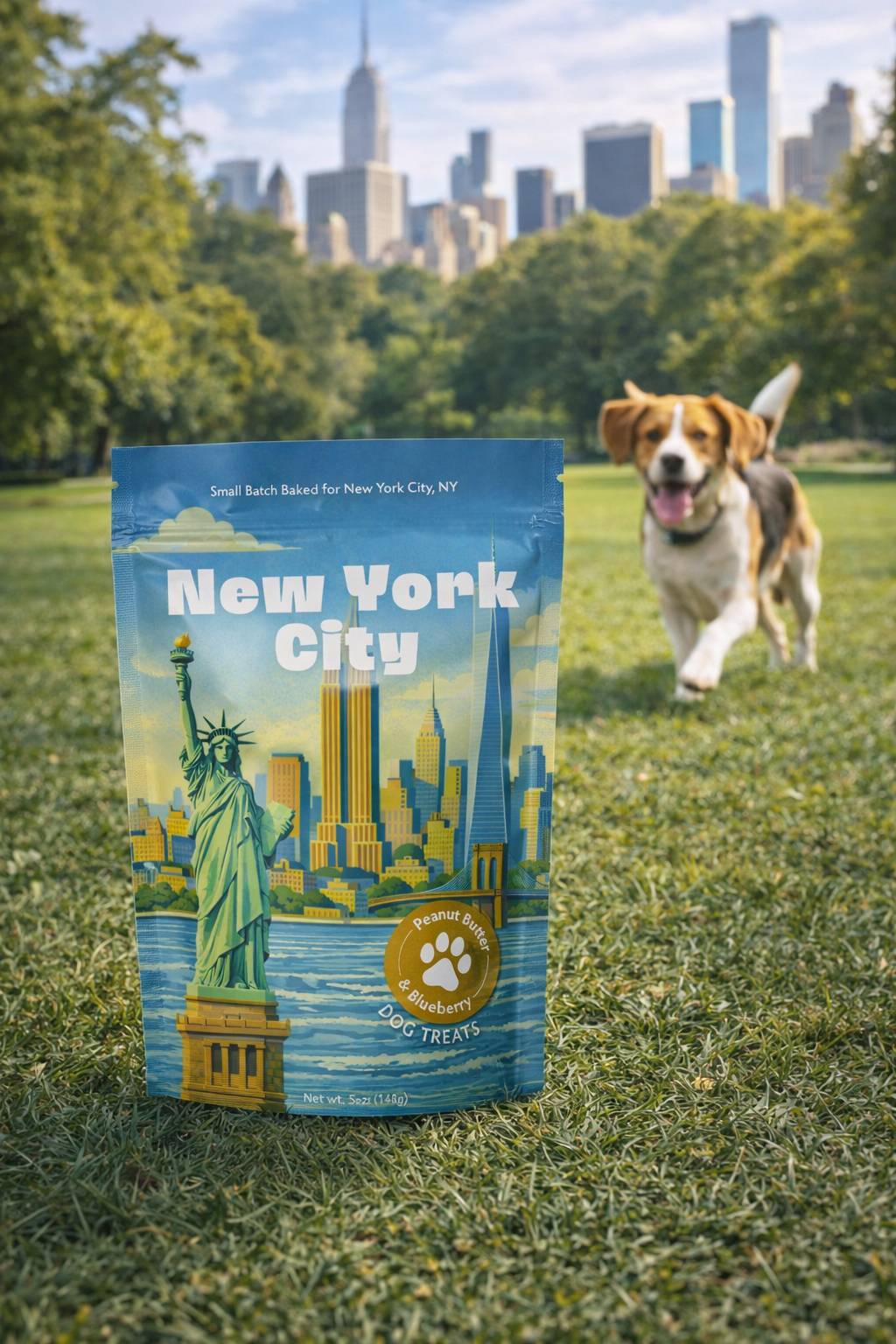 New York City Souvenir Dog Treats - 5oz
