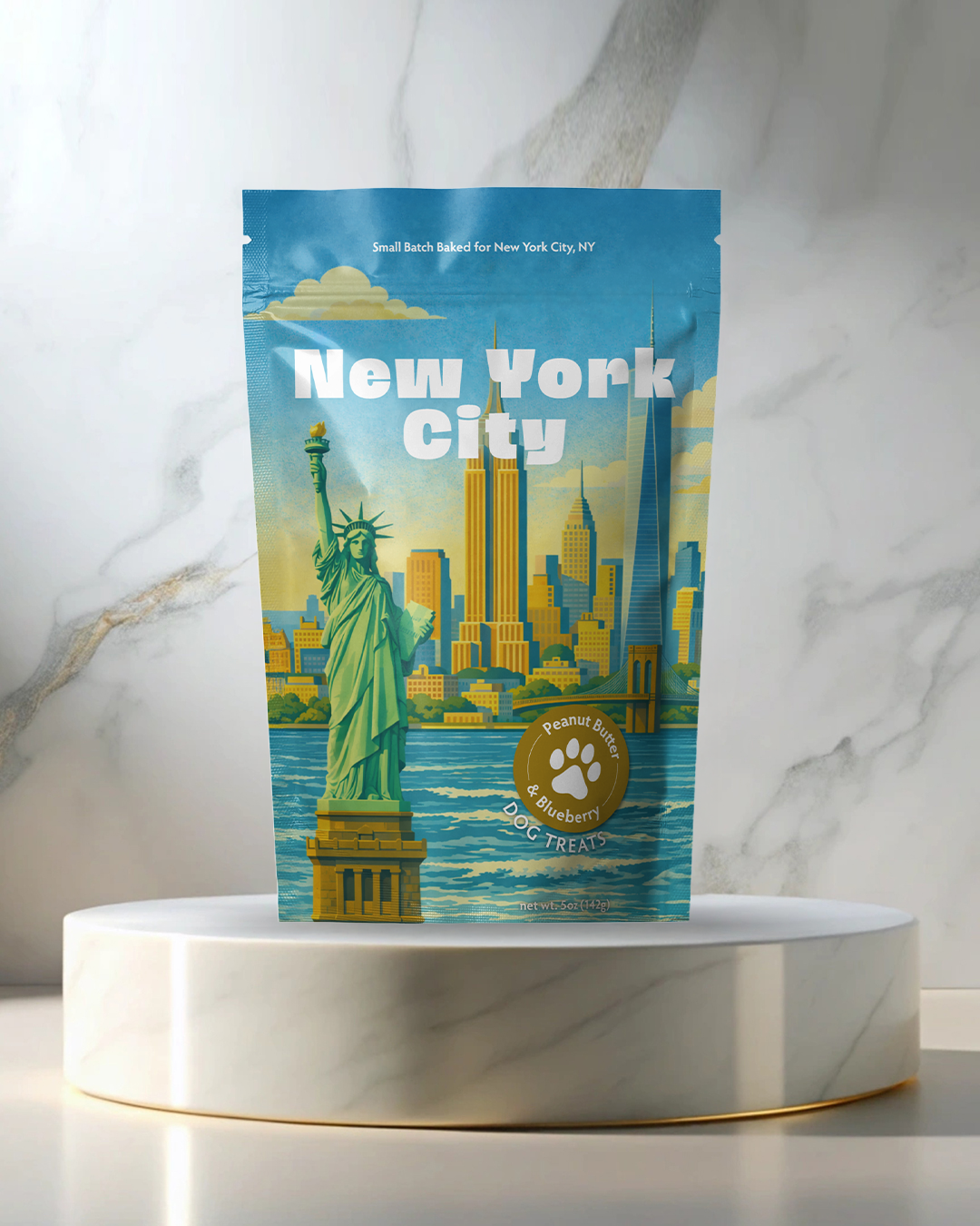 New York City Souvenir Dog Treats - 5oz