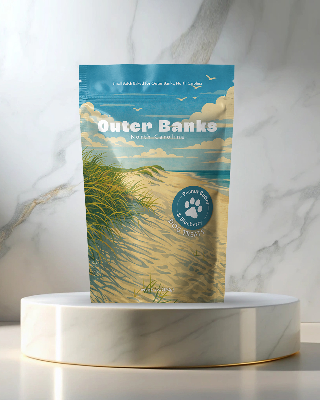 Outer Banks Souvenir Dog Treats - 5oz