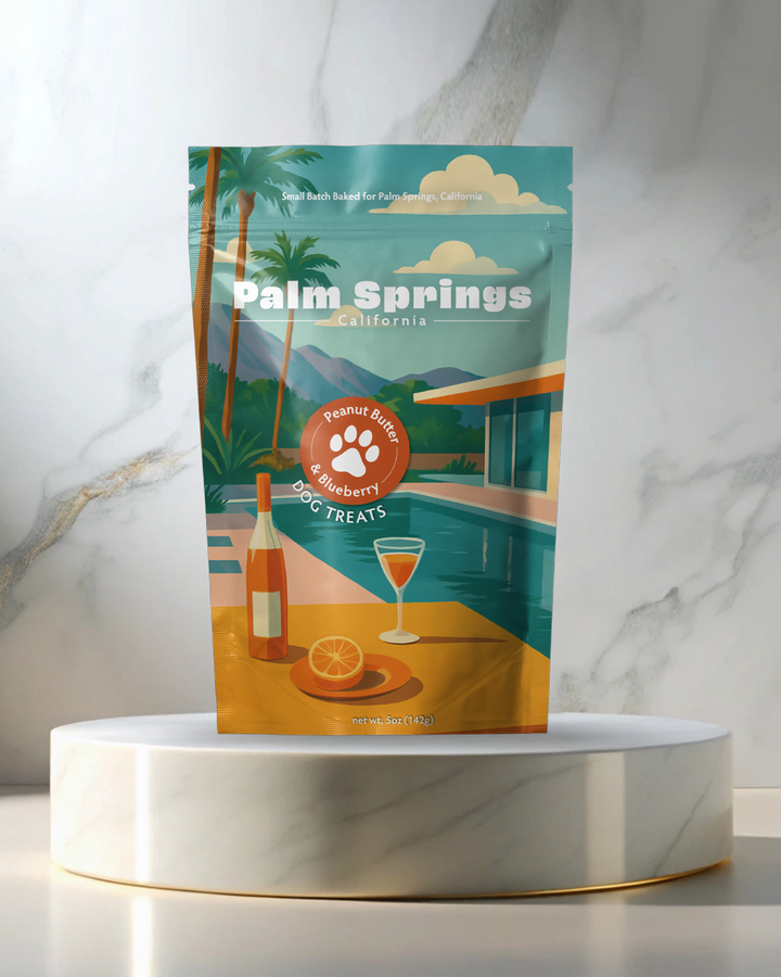Palm Springs Souvenir Dog Treats - 5oz