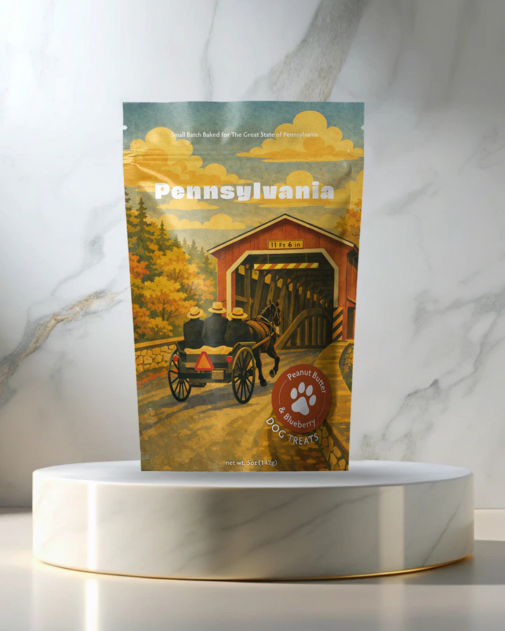 Pennsylvania Souvenir Dog Treats - 5oz