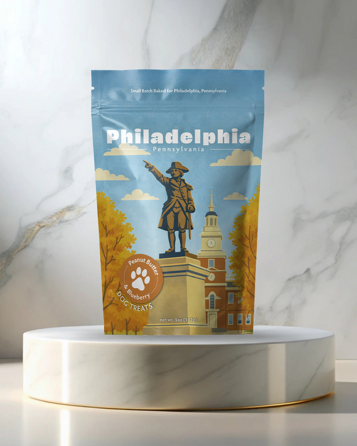 Philadelphia Souvenir Dog Treats - 5oz