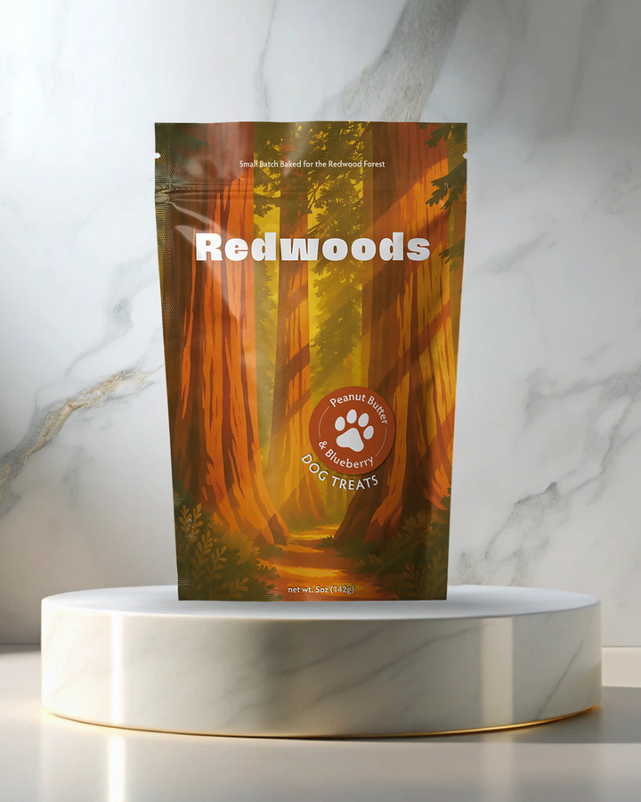 Redwoods Souvenir Dog Treats - 5oz