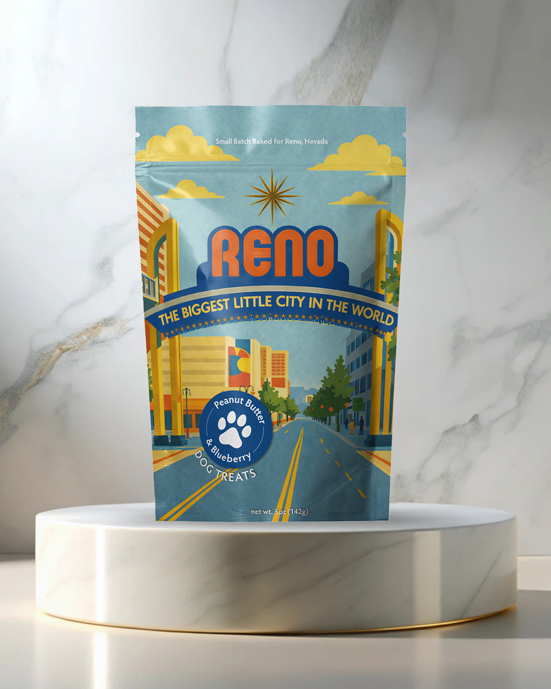 Reno Souvenir Dog Treats - 5oz