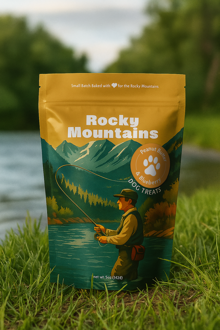 Rocky Mountains Summer Souvenir Dog Treats - 5oz