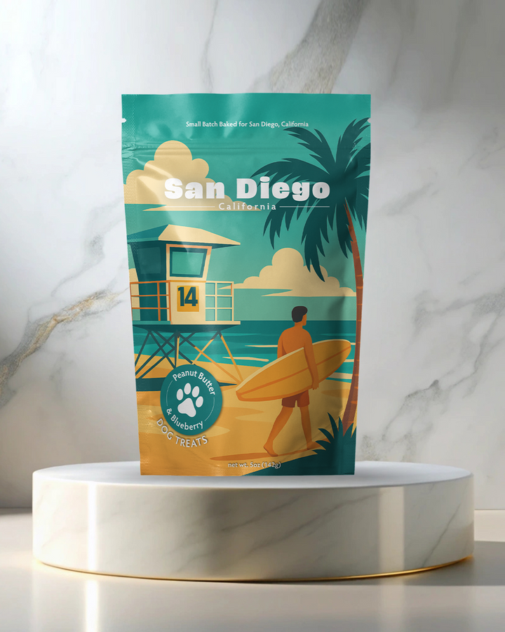 San Diego Souvenir Dog Treats - 5oz