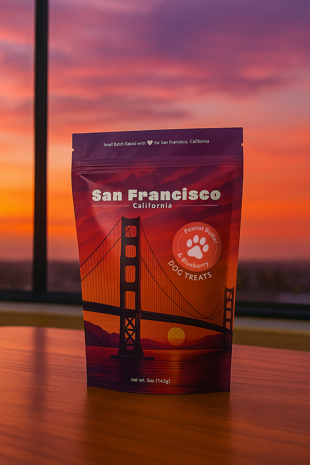 San Francisco Souvenir Dog Treats - 5oz